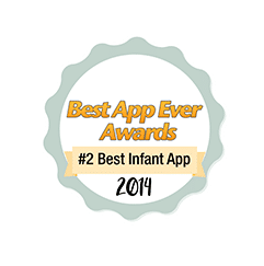 Image with the wonder weeks award: best infant app 2014