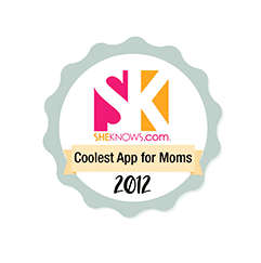 image with the coolest app for moms award 2012 for the wonder weeks app