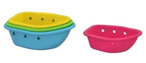 green sprouts Sprout Ware Floating Boats made from Plants (4 boats) | Encourages whole learning the healthy & natural way | Encourages water play & swimming, Fun for bath, pool, water, & sand